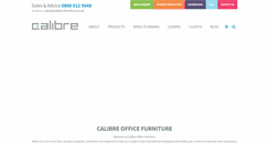 Desktop Screenshot of calibre-furniture.co.uk